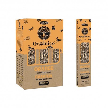 Incienso Orgánico 100% Natural Naranja 25 gr ULLAS