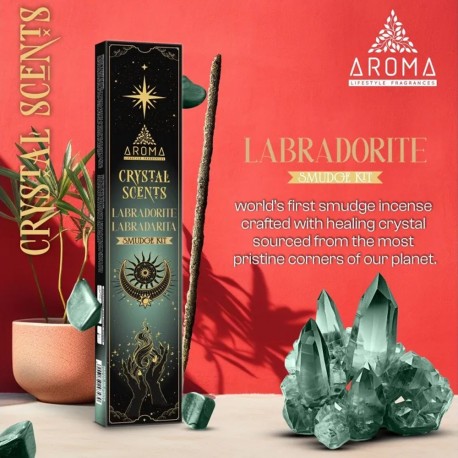 Incienso Sahumerio Labradarita Aroma Crystal Scents