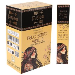 Incienso Vijayshree Golden Fusion Palo Santo - Vainilla