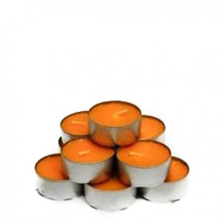 Pack 10 tealights aroma Melocoton 5 Horas