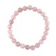 Pulsera Elástica Cuarzo Rosa 6 mm
