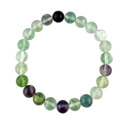 Pulsera Elástica Fluorita 6 mm