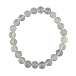 Pulsera Elástica Piedra Luna 6 mm