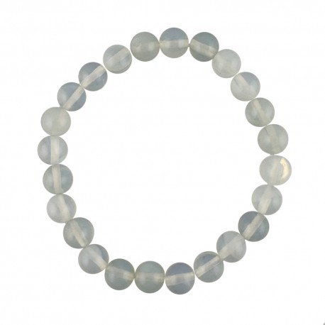 Pulsera Elástica Piedra Luna 6 mm