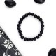 Pulsera Elástica Turmalina 6 mm