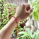 Pulsera 7 Nudos Roja Nudo Corredizo