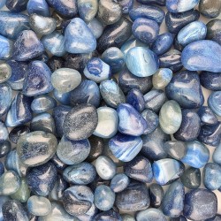 Onix Azul Canto Rodado 50 gramos