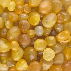 Onix Amarillo Canto Rodado 50 gramos