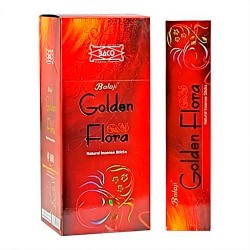 Incienso Golden Flora Balaji 15 grs