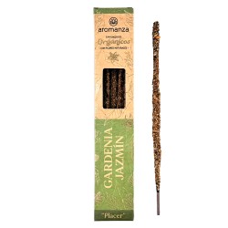 Incienso Orgánico Gardenia Jazmín Sahumerio Aromanza