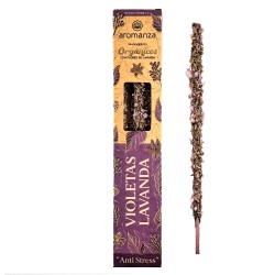Incienso Orgánico Violetas Sahumerio Aromanza