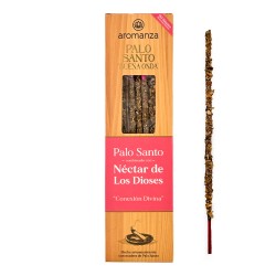 Incienso Artesanal Néctar de los Dioses con Madera de Palo Santo - Palo Santo Buena Onda Aromanza