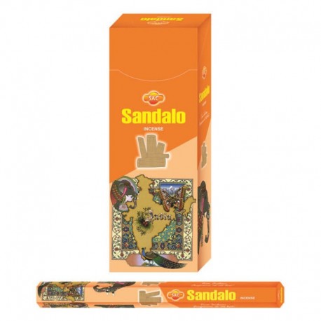 Incienso Sandalo Sac - pack 6 unidades