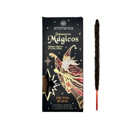 Sahumerios Mágicos Frutos Rojos - Ráfagas Mágicas de Aroma Intenso 10 Varillas Aromanza