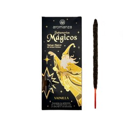 Sahumerios Mágicos Vainilla - Ráfagas Mágicas de Aroma Intenso 10 Varillas Aromanza
