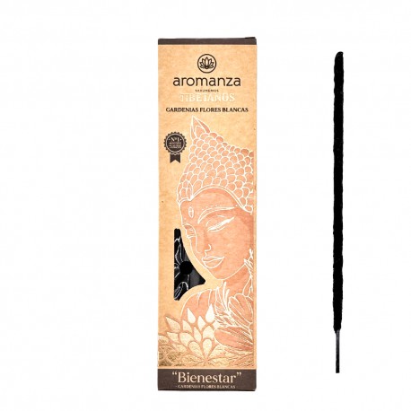 Incienso Gardenias Flores Blancas Sahumerio Tibetano Aromanza