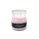 Vela vaso yogur perfumado Fresas con Nata
