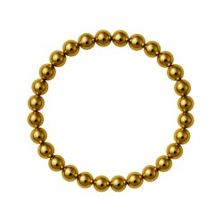 Pulsera Elástica Pirita 6 mm