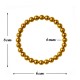 Pulsera Elástica Pirita 6 mm