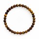 Pulsera Elástica Ojo de Tigre 6 mm