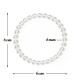 Pulsera Elástica Cuarzo Cristal 6 mm