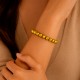 Pulsera Elástica Pirita 6 mm