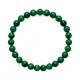 Pulsera Elástica Malaquita 6 mm