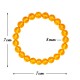 Pulsera Elástica Citrino 8 mm
