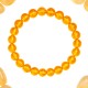 Pulsera Elástica Citrino 8 mm