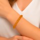 Pulsera Elástica Citrino 8 mm