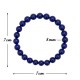 Pulsera Elástica Lapislázuli 8 mm