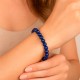 Pulsera Elástica Lapislázuli 8 mm