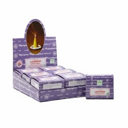 Conos Satya Lavanda | 12 cajetillas de 12 conos cada una