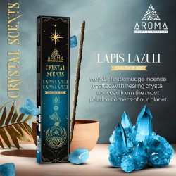 Incienso Sahumerio Lapislázuli Aroma Crystal Scents