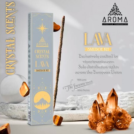 Incienso Sahumerio Lava Aroma Crystal Scents