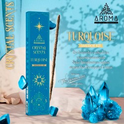 Incienso Sahumerio Turquesa Aroma Crystal Scents