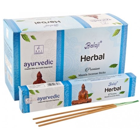 Incienso Ayurvedic Herbal Balaji 15 grs