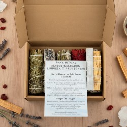Caja Ritual Atados Sagrados | Limpieza y Protección | Aromasenses