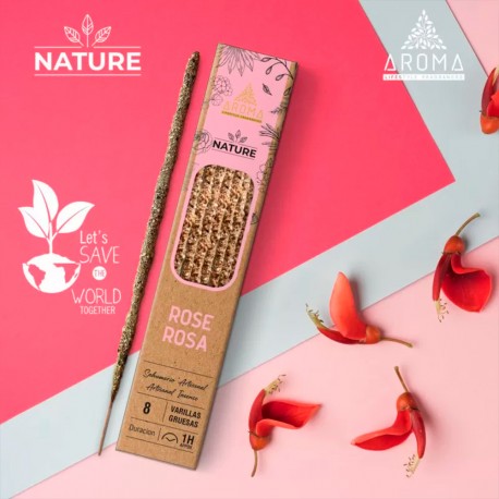 Incienso Aroma Nature Rosa