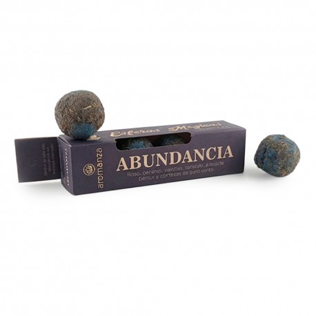 Esferas Mágicas Abundancia 100% Orgánicas de Defumación Intensa