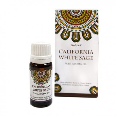 Aceite Esencial Goloka White Sage (Salvia Blanca) 10 ml