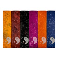 Tablilla de Piedra Porta Inciensos de Colores con Diseño Yin Yang