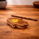 Quemador de Conos e Inciensos de Madera Mano de Fátima Pequeña