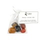 Pack de Minerales LEO | Horóscopo con Piedras Naturales Canto Rodado | Liderazgo, Creatividad y Brillo
