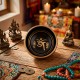 Pack 2 Cuencos Tibetanos Negros con Cojines y Mazos | Cuencos de Meditación y Relajación