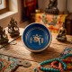 Pack 2 Cuencos Tibetanos Azules con Cojines y Mazos | Cuencos de Meditación y Relajación