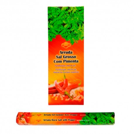 Incienso Ruda Sal y Pimienta 20 Varillas SAC