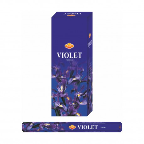 Incienso Violetas 20 Varillas SAC