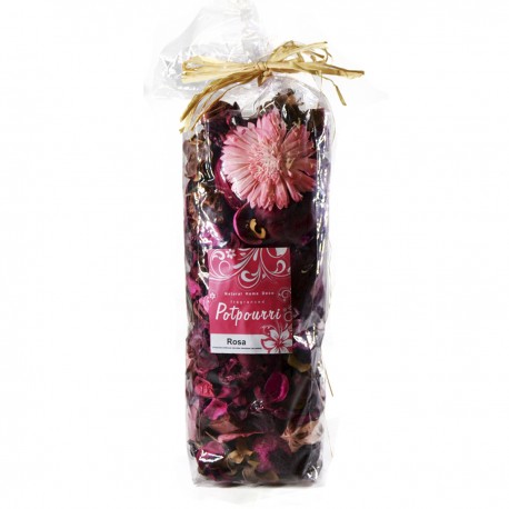 Potpurri Aromático Rosa con Flor 200 grs
