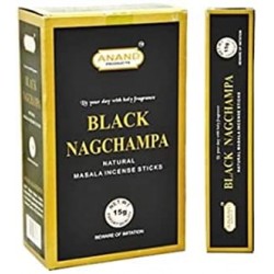 Incienso Black Nagchampa Anand 15 grs
